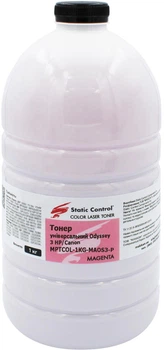 Тонер Static Control универсальный Odyssey HP/Canon 1 кг Magenta (MPTCOL-1KG-MAOS3-P)