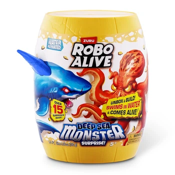 Интерактивный игровой набор Robo Alive – Глубоководный сюрприз. Большая белая акула (71155A)