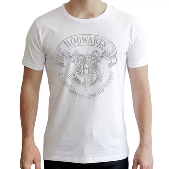 Футболка HARRY POTTER Hogwarts (Гарри Поттер) для мужчин белая L (ABYTEX367L)