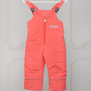 Комбінезон зимовий на шлейках Trendy Tot 03-01518 кораловий 92 см (2 роки)