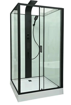 Душевой бокс VERONIS BN-11-120 black 120х90х235