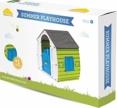 Domek Paradiso Toys Duży plastikowy ogrodowy dla dzieci (ZA4523) (5420051225279)
