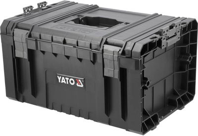 Skrzynka YATO z 5 sekcjami na organizery 240x450x320 mm 23V do składanych modułów S12, S1 (YT-09163)