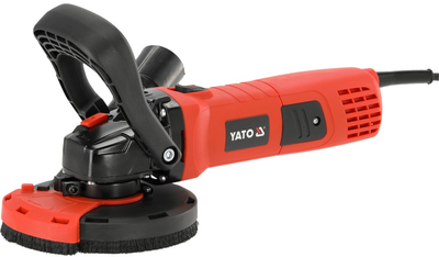 Szlifierka do betonu YATO sieciowa 230 V P= 1400 W, z tarczą Ø= 125 mm (YT-82164)