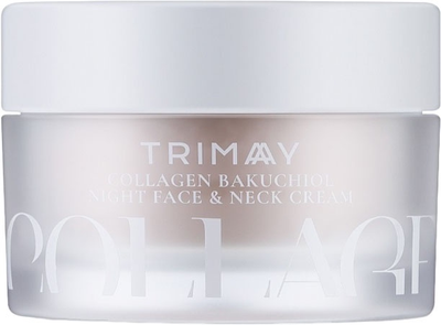 Крем для шкіри обличчя та шиї Trimay з колагеном та бакухіолом нічний 50 мл (8809822540471)