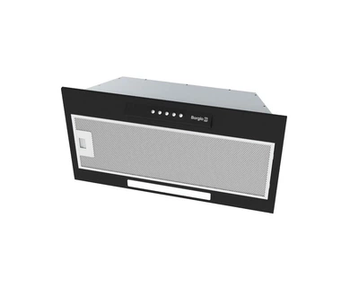 Витяжка повновбудована BORGIO SLIM-BOX 52 Black-Eco (52 см, 850 м3/год, чорна)