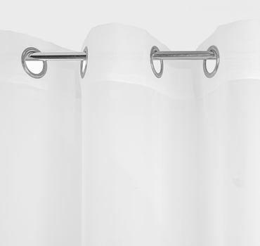 Фіранка Homla B2 Essentials Swiss на кільцях біла 300x250 см (5906496717741)