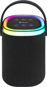 Портативна колонка Tracer Stripe XL TWS BT 10W RGB Black (TRAGLO47615)