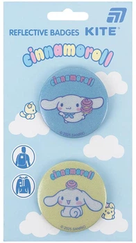 Набор значков светоотражающих Kite Cinnamoroll 2 шт (CR25-107)