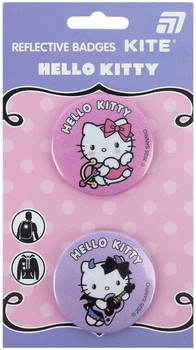 Набір значків світловідбиваючих Kite Hello Kitty 2 шт (HK25-107-1)