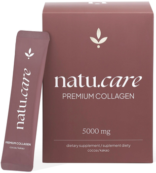 Suplement diety Natu.Care Collagen Premium 5000 mg 30 saszetek Kakao (5905072809610)
