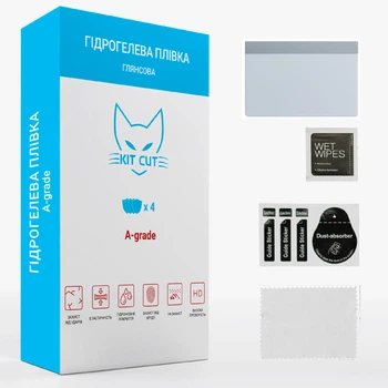 Гидрогелевая пленка Kit Cut на экран LAVA Yuva Star 2, A-grade (160 мкм)