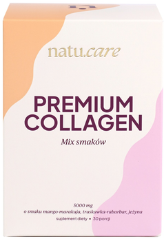 Suplement diety Natu.Care Collagen Premium 5000 mg 30 saszetek Mix 3 Smaków (5905943690743)