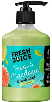 Рідке мило "Юдзу та мандарин" - Fresh Juice Yuzu & Mandarin Liquid Soap 460ml (1507985-35003204)