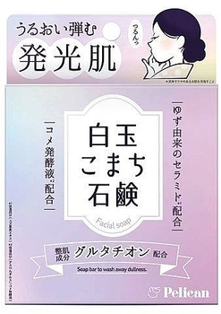 Мило для обличчя з глутатіоном - Pelican Face Soap 80g (1315685-811230686-2)