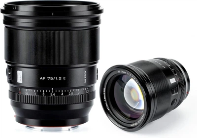 Объектив VILTROX AF 75 mm 1.2 Sony E-mount AF 75/1.2 E автофокусный Sony E-mount