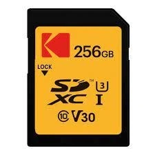 Картка пам'яті Kodak SD 256 GB U3/V30/A1