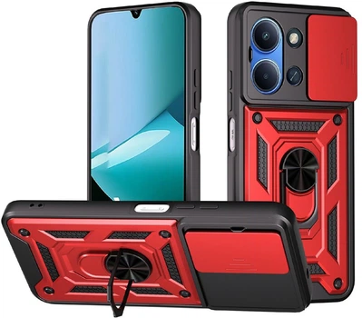 Чехол для смартфона BeCover Military для Xiaomi Redmi 15С 5G Red (BC_713928)