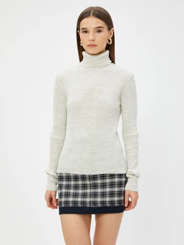 Светр жіночий Koton 4WAK90036HT XL Молочний (8683355560706)