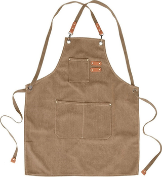 Кухонний фартух Orion на зав’язках коричневий 74 см (8592381200053)