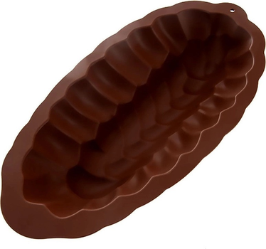 Forma do pieczenia chałki Orion Silline silikonowa brązowa 41 cm (8592381183707)