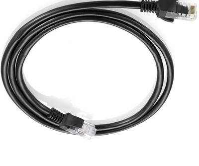 Патч Корд LAN Интернет-кабель 3 м НАРУЖНЫЙ Ethernet черный (0_31372)