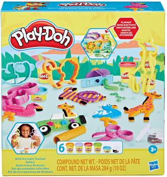 Zestaw Hasbro Play-Doh Wild Animals F7213 (5010996121783)