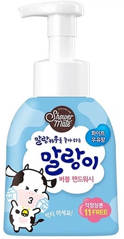 Крем-мило для рук Shower Mate Bubble Handwash White Milk 300 мл (8801046331316)