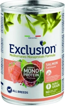 Вологий Повнораціонний корм Exclusion Adult Salmon All Breeds
