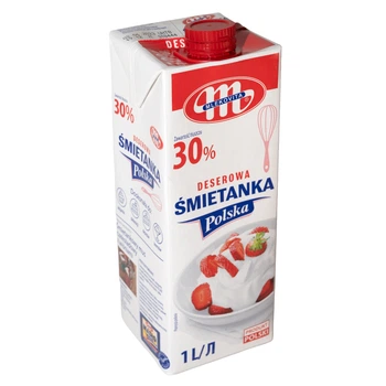 Сливки Сметанка 30 % 1 л ТМ Mlekovita