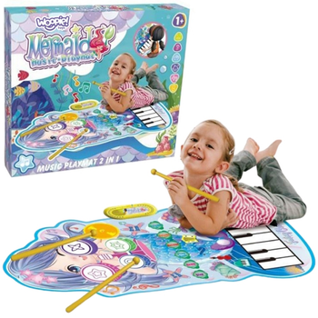 Mata muzyczna Woopie Syrenka 2 w 1 (5906280653415)