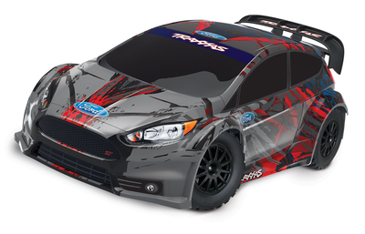 Автомобіль Traxxas Scale Ford Fiesta ST Rally 1:10 RTR 534 мм 4WD 2.4 ГГц (74054-4)