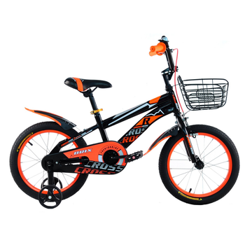Велосипед детский CROSSRIDE 16'' BMX ST "BRIX" оранжевый