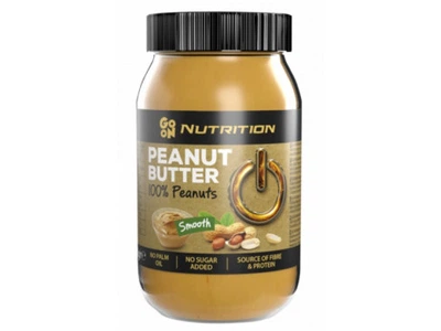 Замінники харчування GO ON Peanut butter smooth 100% 900 грамів Смак Гладка