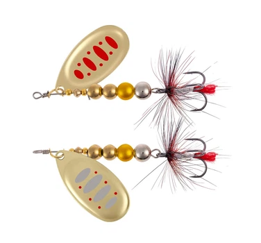 Блесна-вертушка X-Fish Sirius №5 13г Gold SRD