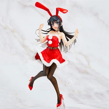 Аниме фигурка Май Сакурадужима 20 см Bunny Girl Sakurajima Mai Этот тупой свин не понимает мечту девушки-зайки