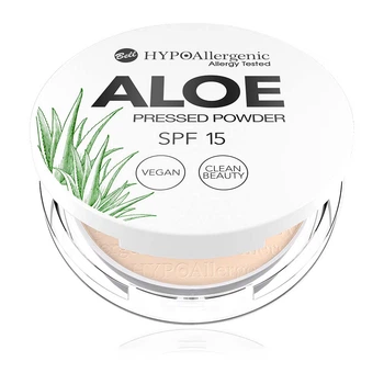 Пудра прессованная Bell Hypo Allergenic Aloe Pressed Powder SPF15 Vegan 04 Honey, 5 г