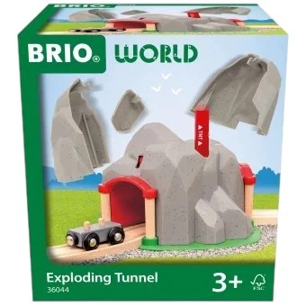 Kolejka Brio 36044 World Wybuchający tunel (7312350360448)