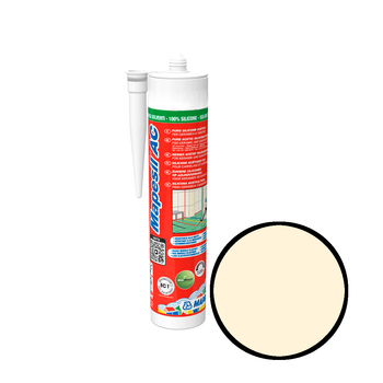 Герметик силиконовый MAPEI MAPESIL AC 310 мл No131 Ваниль (820226808)