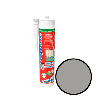 Герметик силиконовый MAPEI MAPESIL AC 310 мл No112 Умеренно-серый (720227009)
