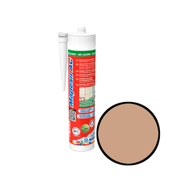 Герметик силиконовый MAPEI MAPESIL AC 310 мл No141 карамель (540443409)