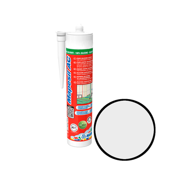 Герметик силіконовий Mapei MAPESIL AC 310 мл №111 Срібний сірий (720245613)