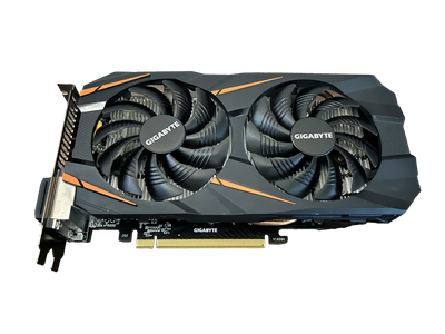 Видеокарта Gigabyte GeForce GTX 1060 6GB WINDFORCE OC (GV-N1060WF2OC-6GD) Б/У