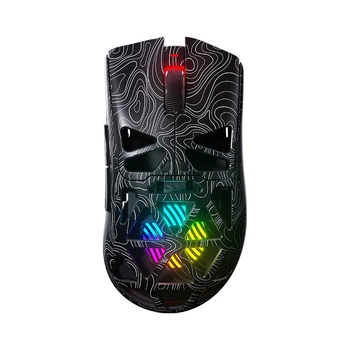 Миша бездротова Aula SC 620 Print з акумулятором та підсвічуванням 2,4G+Bluetooth Black