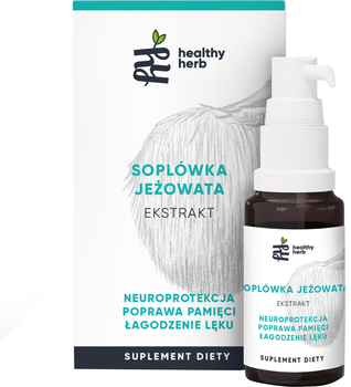 Дієтична добавка Healthy Herb Soplówka Jeżowata Ekstrakt 30 мл (5904708324336)