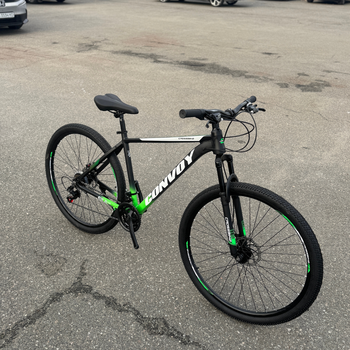 Велосипед CrossBike 29" Convoy 2025 Рама 21" black-green