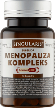 Дієтична добавка Singularis Superior Menopauza Kompleks 30 капсул (5907796631287)