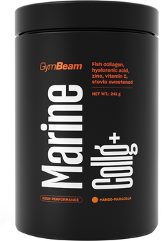 Suplement diety GymBeam Marine Collg + Mango-marakuja 241 g (8586025623803)