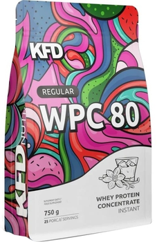 Odżywka białkowa KFD Regular WPC 80 Smak wanilia - adwokat 750 g (5901947667132)