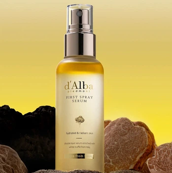 Зволожуючий регенеруючий міст сироватка з білим трюфелем d'Alba White Truffle Vegan First Spray Serum 100 мл